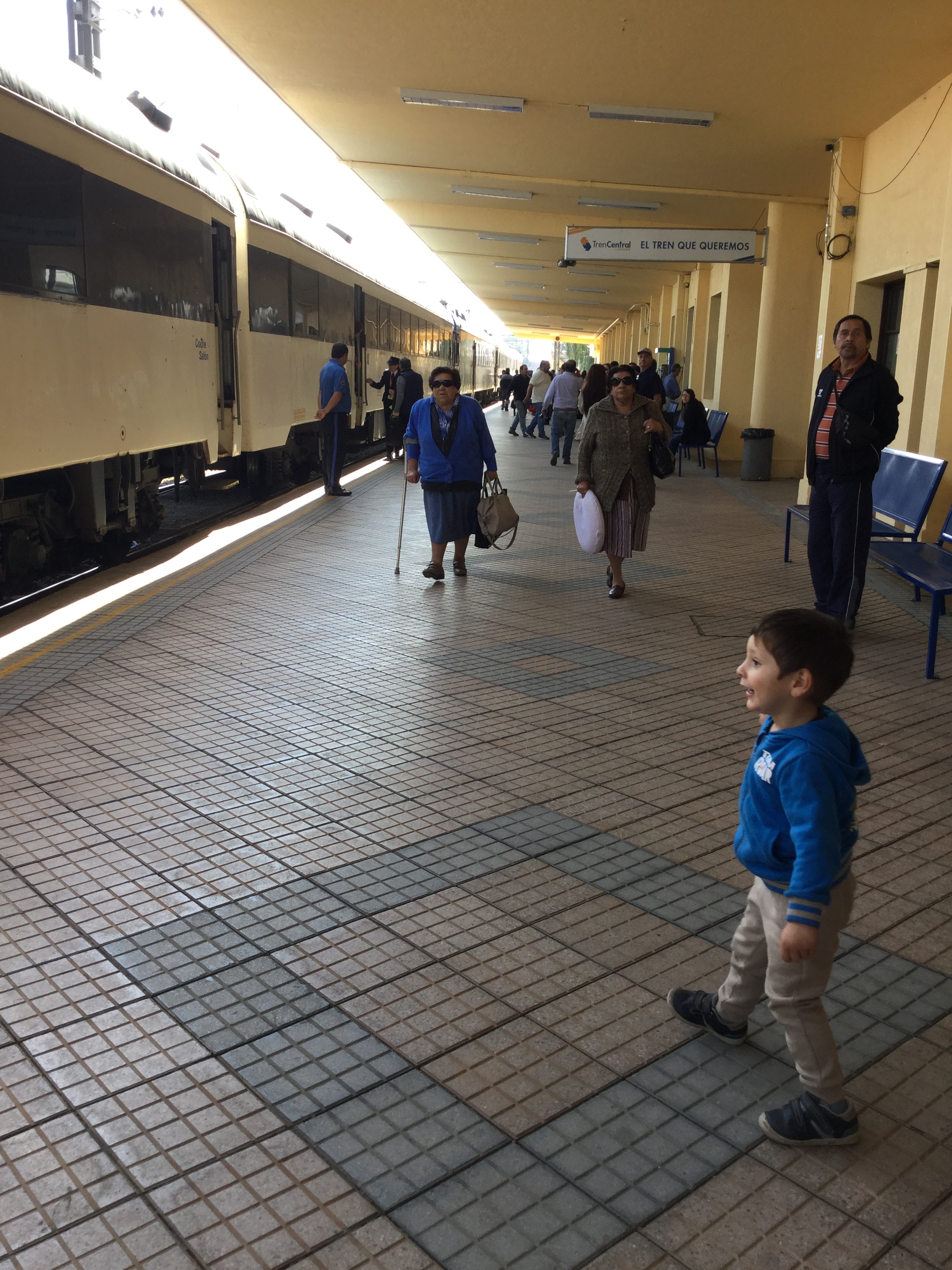 Niño estación Chillán